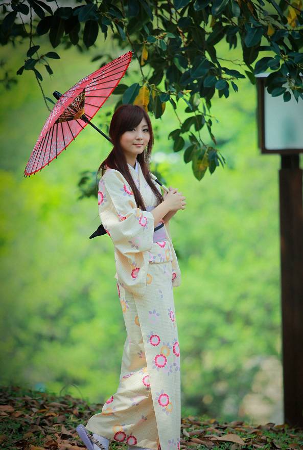 日系可爱和服美女写真(14张)