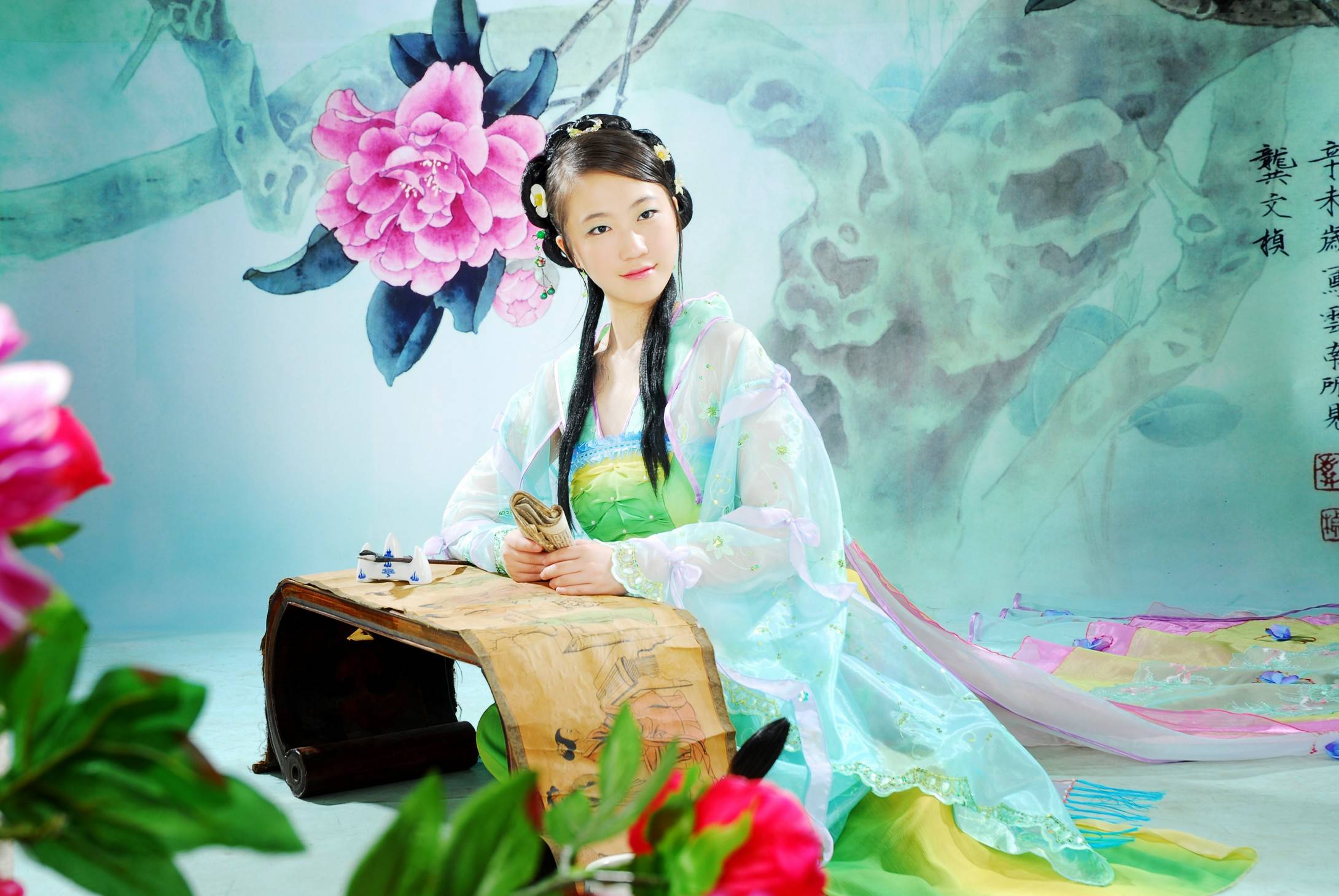 【2560x1600】中国古典美女高清壁纸_美女壁纸_图片之家